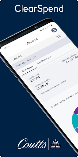 Android application Coutts ClearSpend screenshort