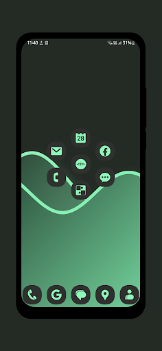 Screenshot of Mountain Meadow Icon Pack