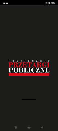 Android application Przetargi Publiczne screenshort
