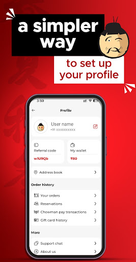Chowman Food Order & Delivery Screenshot 1 - AppWisp.com