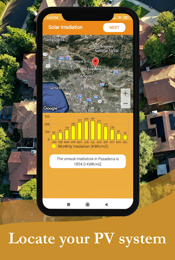 Android application Autoconsumo Solar | PV System screenshort