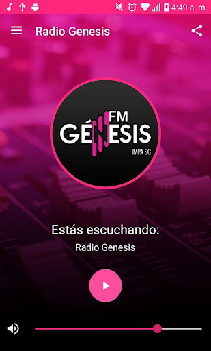 Radio Genesis Comodoro Screen 3