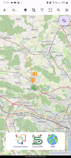 OSM_Flutter Screen 3