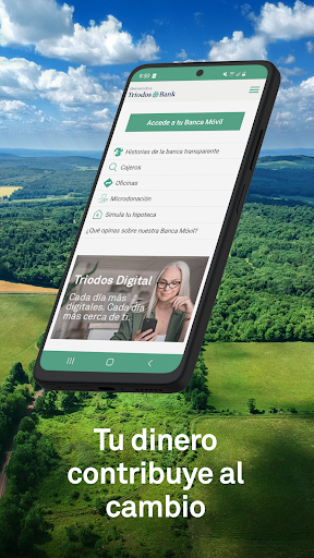 Android application Triodos Bank. Banca Móvil screenshort