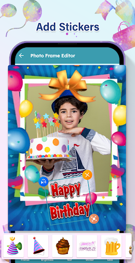 Birthday Photo Frame 2024 Screen 3