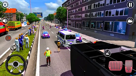 Emergency Ambulance 3D Game