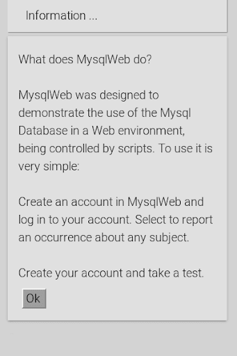 MysqlWeb Screen 2