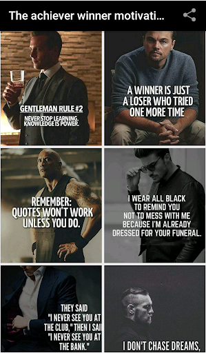 The achiever winner motivational quotes