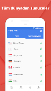 Snap VPN MOD APK 4.6.2.3 (Reklamsız 3