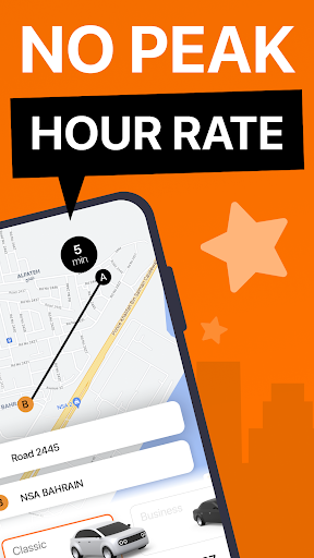 Bahrain Taxi: Request Ride Screenshot 4 - AppWisp.com