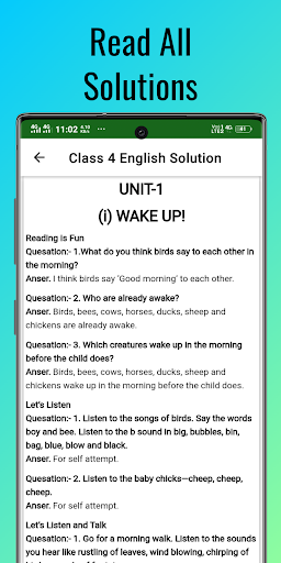 Class 4 English Solutions Screen 3