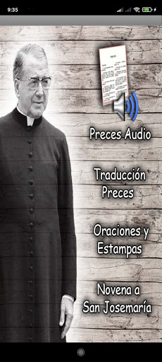 Android application Preces y Oraciones screenshort