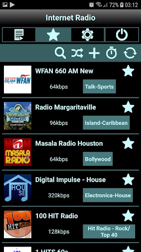 Radio Online PRO ManyFM Screen 2