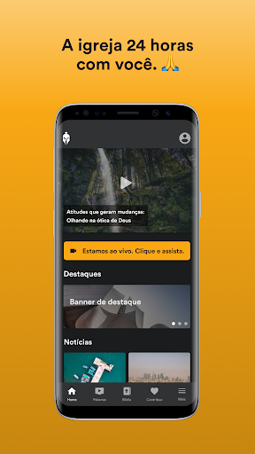 Android application Legionários DUH Oficial screenshort