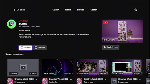 A new way to keep up with games you can buy on Twitch