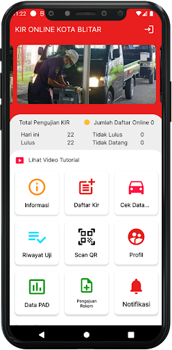 Android application KIR Kota Blitar screenshort