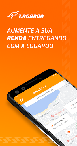 Android application Logaroo para Entregadores screenshort