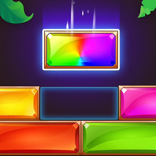 Block sliding - puzzle game logo
