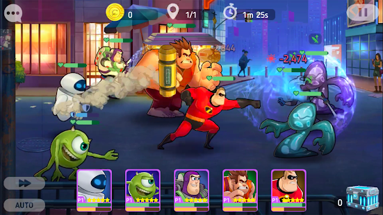 Disney Heroes: Battle Mode Capture d'écran