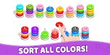 screenshot of Color Hoop Stack - Sort Puzzle