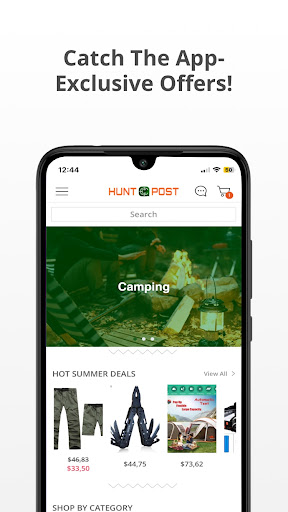 Android application HuntPost Marketplace screenshort