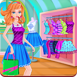 Girl Shopping Time icon