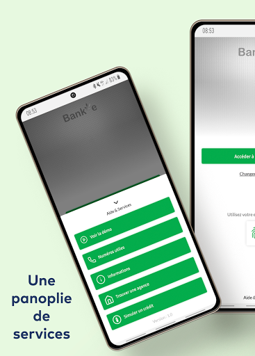 Android application Bank-e screenshort