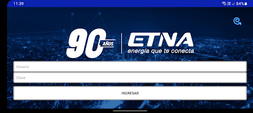 Android application ETNA Ventas screenshort