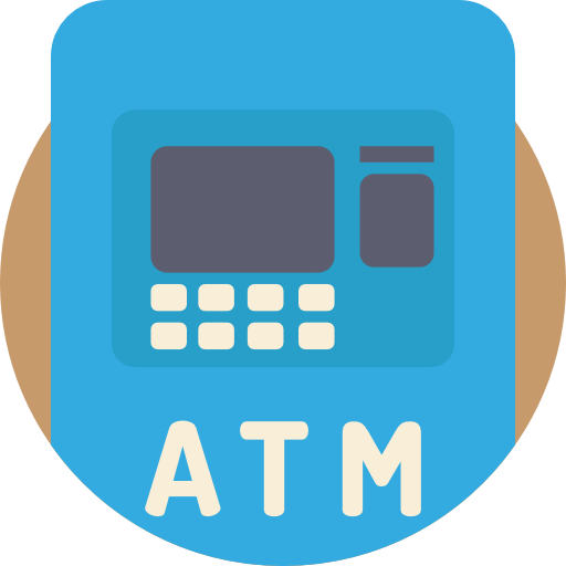 ATM terdekat  Icon