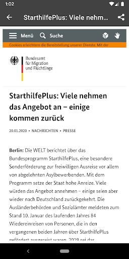 Asylforum Nachrichten Screen 3
