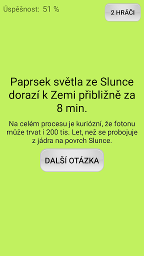 Android application Pravda Lež screenshort