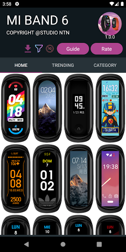 Download MiBand6 - WatchFace for Xiaomi Mi Band 6 Misfits Free for Android  - MiBand6 - WatchFace for Xiaomi Mi Band 6 Misfits APK Download -  