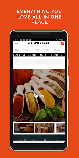 My Spice Sage Screen 2