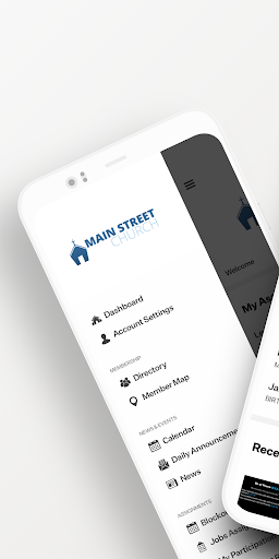 Android application Congregate Members screenshort