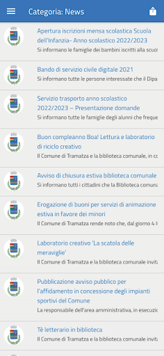 Comune di Tramatza Screen 2