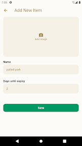 My Fridge Tracker screenshot