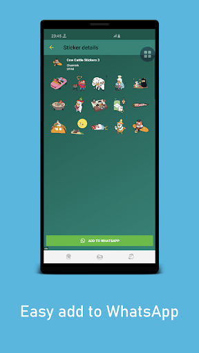 Cow WAStickerApps Screen 2