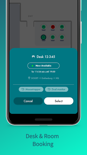 GOGET Workspaces Screen 2