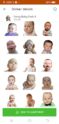 Cute Baby Stickers