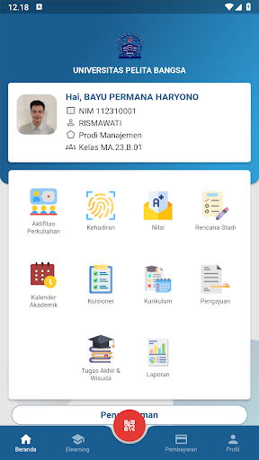 Android application eCampus UPB screenshort
