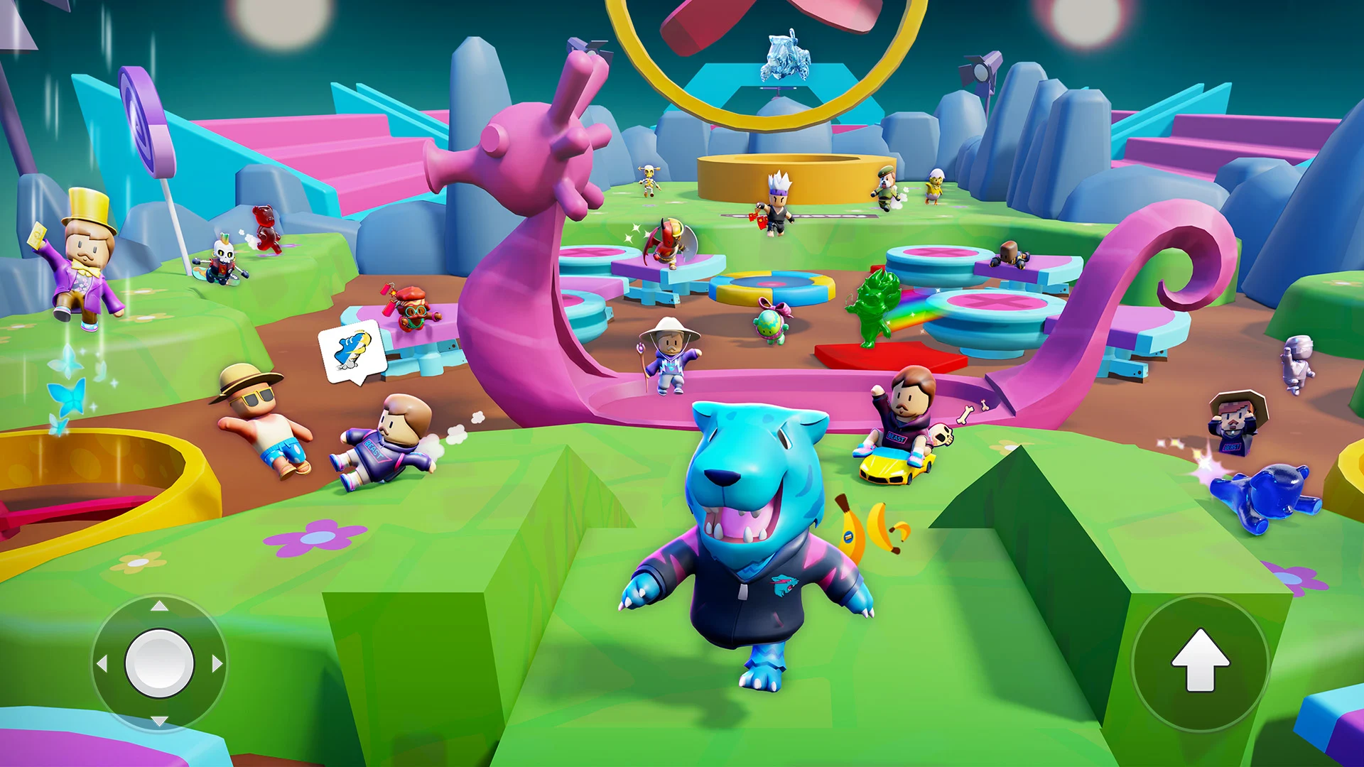 Stumble Guys 0.60.1 Mod Apk (Unlimited gems and Money)