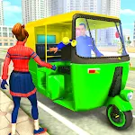 Cover Image of Herunterladen Tuk Tuk Rickshaw Driving Games 1.0 APK