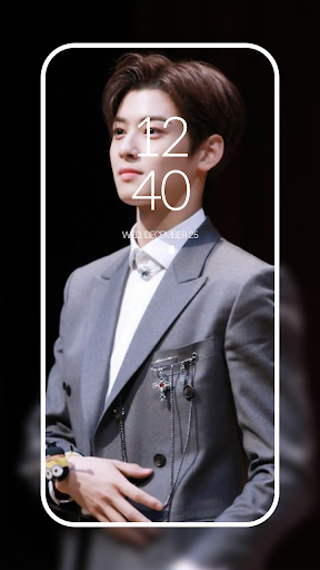 Android application CHA EUNWOO HD Wallpaper screenshort