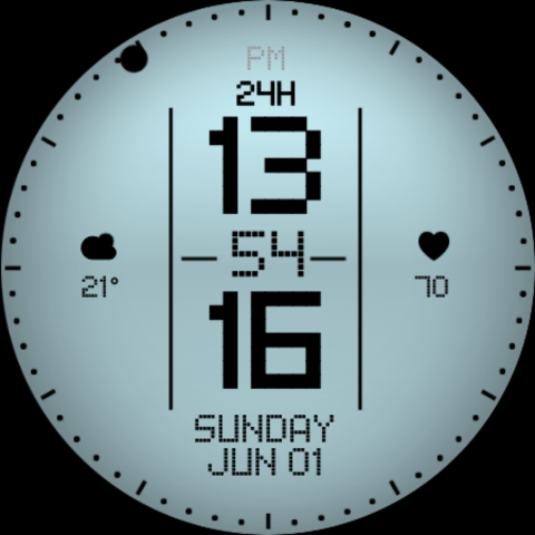 Night 100 - watch face screenshot 20