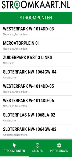 Android application Stroomkaart.nl screenshort