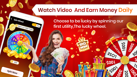 Watch Video Play Game And Earn