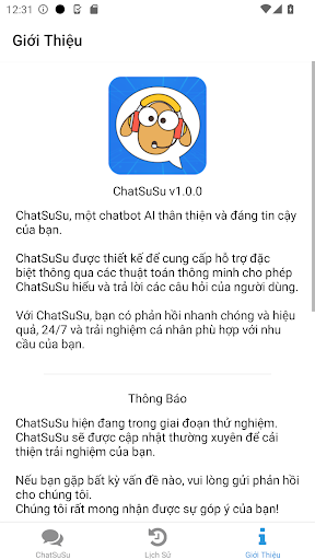 ChatSuSu - AI của riêng bạn Screen 2