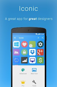 Iconico: creatore di icone, strumento di progettazione logo MOD APK (pro sbloccato) 1