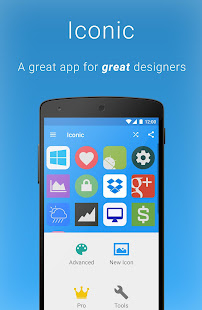 Iconic: Icon Maker, Custom Logo Graphic Design App