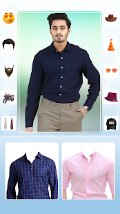 Men Formal Shirt Photo Editor Screenshot